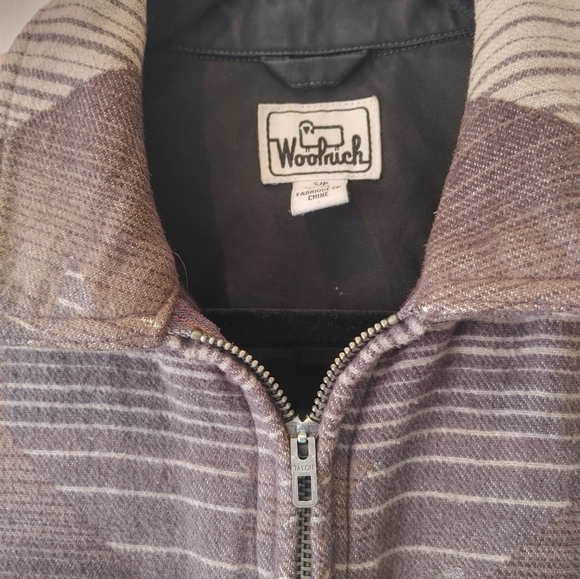 Woolrich Aztec Cotton Zip Shacket Size Small - Picture 8 of 16